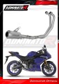impianto di scarico completo con silenziatore DOMINATOR Full System GPS adatto alla moto Yamaha YZF-R3 2025 - 2026 2