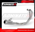 impianto di scarico completo con silenziatore DOMINATOR Full System GPS adatto alla moto Yamaha YZF-R3 2025 - 2026 3