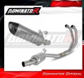 impianto di scarico completo con silenziatore DOMINATOR Full System titanio HP8 adatto alla moto Yamaha YZF-R3 2019 - 2024 3
