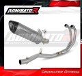 complete exhaust system with muffler DOMINATOR Full System titanium HP8 fits to Yamaha YZFR3 2019  2024 3