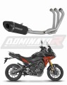 impianto di scarico completo con silenziatore DOMINATOR Full System HP8 nero adatto alla moto Yamaha MT 09 Tracer 900 / GT 2015 - 2020