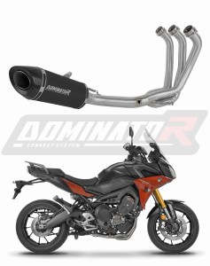 Yamaha MT 09 Tracer 900 / GT 2015 - 2020 Impianto di scarico Collettori Marmitta Silenziatore HP8 NERO + dB killer