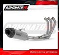 impianto di scarico completo con silenziatore DOMINATOR Full System titanio HP5 adatto alla moto Yamaha MT 09 Tracer 900 / GT 2015 - 2020 3