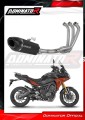 impianto di scarico completo con silenziatore DOMINATOR Full System HP5 nero adatto alla moto Yamaha MT 09 Tracer 900 / GT 2015 - 2020