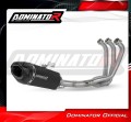 impianto di scarico completo con silenziatore DOMINATOR Full System HP5 nero adatto alla moto Yamaha MT 09 Tracer 900 / GT 2015 - 2020 2