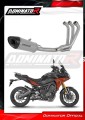 impianto di scarico completo con silenziatore DOMINATOR Full System titanio HP8 adatto alla moto Yamaha MT 09 Tracer 900 / GT 2015 - 2020 2