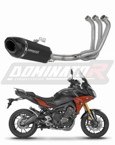 Yamaha MT 09 Tracer 900 / GT 2015 - 2020 Impianto di scarico Collettori Marmitta Silenziatore HP5 NERO + dB killer
