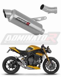 Triumph Speed Triple 1200 RS / RR 2021 - 2024 Terminale di Scarico Marmitta Silenziatore GPF + dB killer
