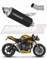 scarico silenziatore DOMINATOR GPF nero adatto alla moto Triumph Speed Triple 1200 RS / RR 2021 - 2024