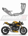 impianto di scarico completo con silenziatore DOMINATOR Full System GPF adatto alla moto Triumph Speed Triple 1200 RS / RR 2021 - 2024