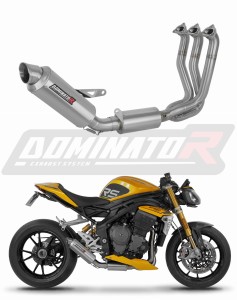Triumph Speed Triple 1200 RS / RR 2021 - 2024 Impianto di scarico Collettori Marmitta Silenziatore GPF + dB killer