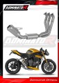 impianto di scarico completo con silenziatore DOMINATOR Full System GPS adatto alla moto Triumph Speed Triple 1200 RS / RR 2021 - 2024 2