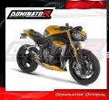 impianto di scarico completo con silenziatore DOMINATOR Full System GPS adatto alla moto Triumph Speed Triple 1200 RS / RR 2021 - 2024 6