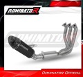 impianto di scarico completo con silenziatore DOMINATOR Full System HP8 nero adatto alla moto Triumph Speed Triple 1200 RS / RR 2021 - 2024 3