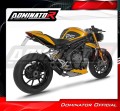 scarico silenziatore DOMINATOR HP8 nero adatto alla moto Triumph Speed Triple 1200 RS / RR 2021 - 2024 4