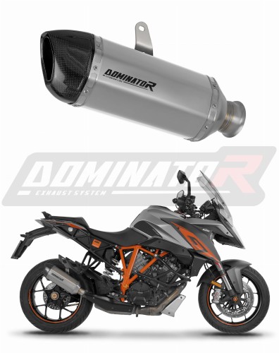 scarico silenziatore DOMINATOR titanio HP1 adatto alla moto KTM 1290 Super Duke GT 2016 - 2024