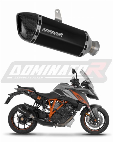 scarico silenziatore DOMINATOR HP1 nero adatto alla moto KTM 1290 Super Duke GT 2016 - 2024