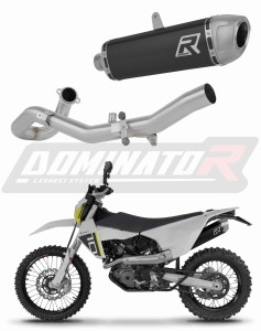 Husqvarna 701 Enduro 2026 Impianto di scarico Collettori Marmitta Silenziatore S6 NERO + dB killer