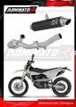 kompletny układ wydechowy z tłumikiem DOMINATOR Full System GPF CZARNY pasujący do motocykla Husqvarna 701 Enduro 2026  2
