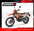 impianto di scarico completo con silenziatore DOMINATOR Full System GPF adatto alla moto KTM 690 Enduro R 2026  6
