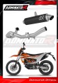 impianto di scarico completo con silenziatore DOMINATOR Full System GPF nero adatto alla moto KTM 690 Enduro R 2026  2