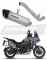 scarico silenziatore DOMINATOR titanio HP6 adatto alla moto Zontes 703F 2025 - 2026