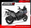 scarico silenziatore DOMINATOR titanio HP6 adatto alla moto Zontes 703F 2025 - 2026 4