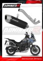 scarico silenziatore DOMINATOR S6 nero adatto alla moto Zontes 703F 2025 - 2026 2