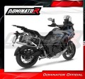 scarico silenziatore DOMINATOR S6 nero adatto alla moto Zontes 703F 2025 - 2026 4