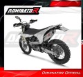 impianto di scarico completo con silenziatore DOMINATOR Full System S6 adatto alla moto Husqvarna 701 Supermoto SM 2026  4