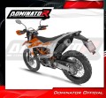 impianto di scarico completo con silenziatore DOMINATOR Full System S6 nero adatto alla moto KTM 690 SMC-R 2026  4