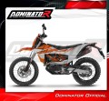 impianto di scarico completo con silenziatore DOMINATOR Full System S6 nero adatto alla moto KTM 690 SMC-R 2026  5