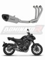 impianto di scarico completo con silenziatore DOMINATOR Full System titanio HP8 adatto alla moto Yamaha MT-09 2017 - 2020 4