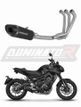 impianto di scarico completo con silenziatore DOMINATOR Full System HP8 nero adatto alla moto Yamaha MT-09 2017 - 2020 4