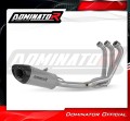 impianto di scarico completo con silenziatore DOMINATOR Full System titanio HP8 adatto alla moto Yamaha MT-09 2017 - 2020 6