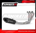impianto di scarico completo con silenziatore DOMINATOR Full System HP8 nero adatto alla moto Yamaha MT-09 2017 - 2020 6