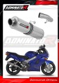 scarico silenziatore DOMINATOR rotondo adatto alla moto Honda VFR 800 Fi 1998 - 2001 2