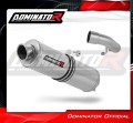 scarico silenziatore DOMINATOR rotondo adatto alla moto Honda VFR 800 Fi 1998 - 2001 3