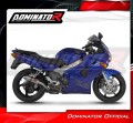 scarico silenziatore DOMINATOR GP1 adatto alla moto Honda VFR 800 Fi 1998 - 2001 5