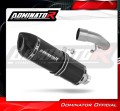 scarico silenziatore DOMINATOR HP1 nero adatto alla moto Honda VFR 800 Fi 1998 - 2001 3