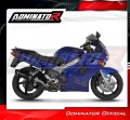 wydech tłumik DOMINATOR HP1 CZARNY pasujący do motocykla Honda VFR 800 Fi 1998 - 2001 5