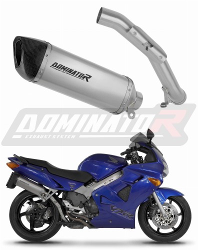 exhaust muffler DOMINATOR titanium HP6 fits to Honda VFR 800 Fi 1998  2001