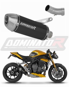 Triumph Speed Triple 1200 RS / RR 2021 - 2024 Terminale di Scarico Marmitta Silenziatore S3 BLACK + dB killer
