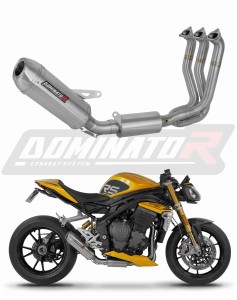 Triumph Speed Triple 1200 RS / RR 2021 - 2024 Impianto di scarico Collettori Marmitta Silenziatore S3 + dB killer
