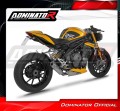 exhaust muffler DOMINATOR S3 fits to Triumph Speed Triple 1200 RS / RR 2021  2024 4