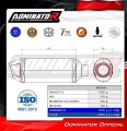 exhaust muffler DOMINATOR S3 fits to Triumph Speed Triple 1200 RS / RR 2021  2024 6
