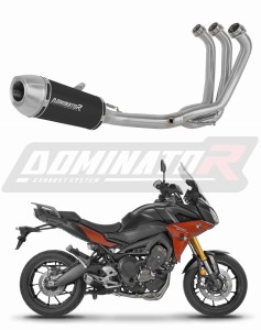 Yamaha MT 09 Tracer 900 / GT 2015 - 2020 Impianto di scarico Collettori Marmitta Silenziatore S3 BLACK + dB killer
