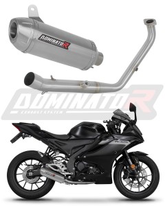 Yamaha YZF R125 2024 - 2026 (Euro 5+) Impianto di scarico Collettori Marmitta Silenziatore S3 + dB killer