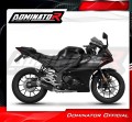 kompletny układ wydechowy z tłumikiem DOMINATOR Full System S3 CZARNY pasujący do motocykla Yamaha YZF R125 2024 - 2026 4