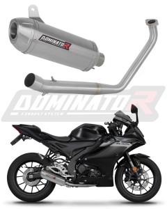 Yamaha YZF R125 2019 - 2020 Impianto di scarico Collettori Marmitta Silenziatore S3 + dB killer